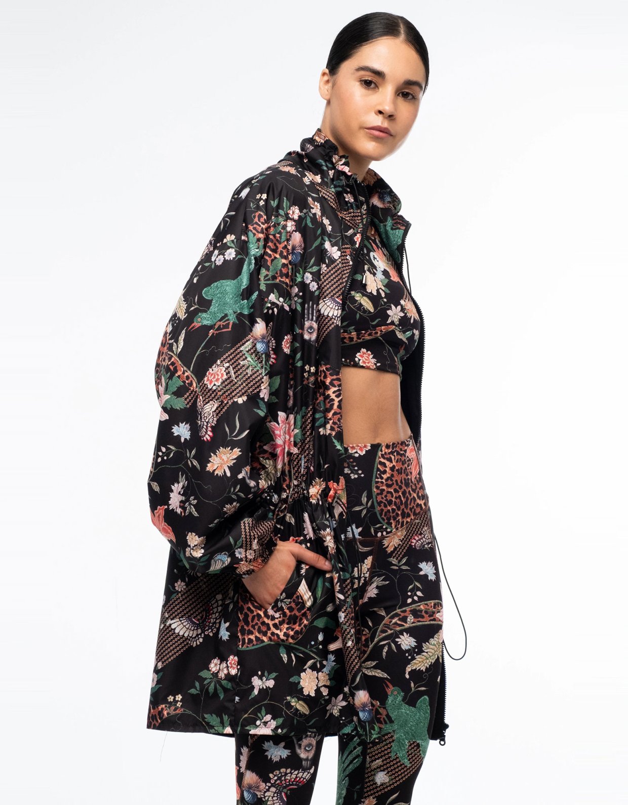 Peace and Chaos Sacred wild track jacket