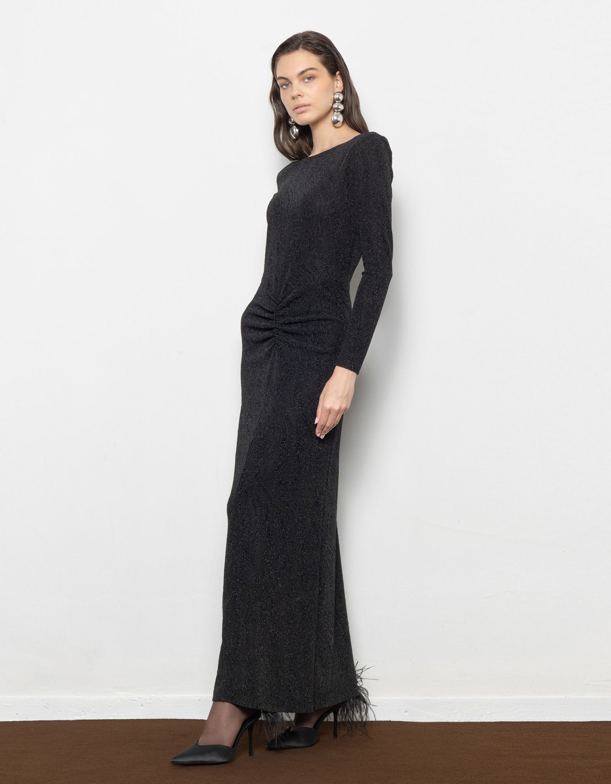 Mallory the label Sade black dress