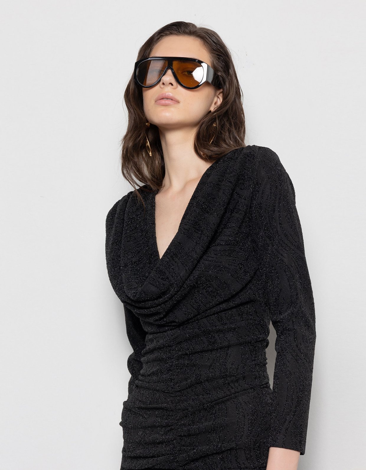 Mallory the label Sage mini dress black