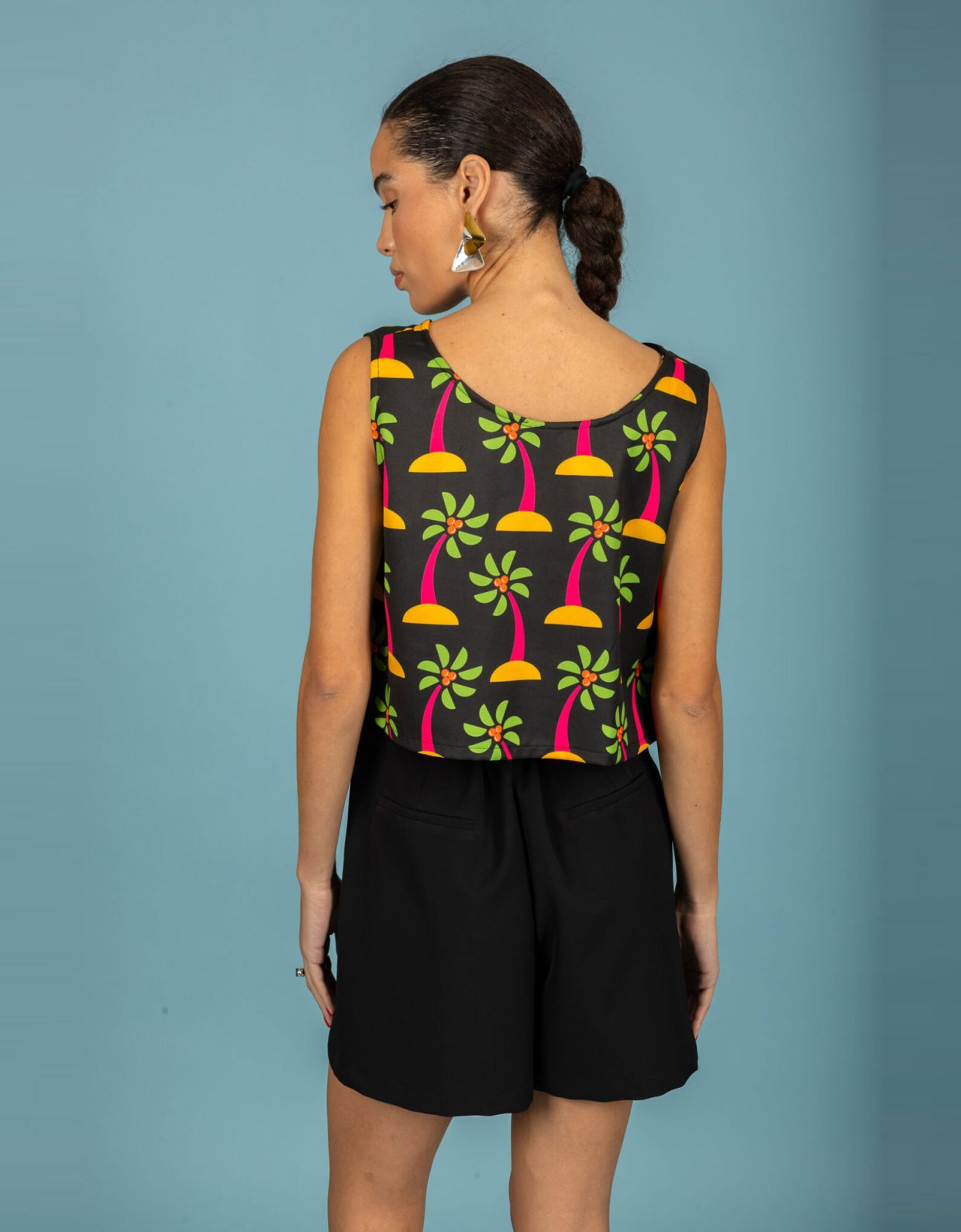 Chaton Salma shorts jet black