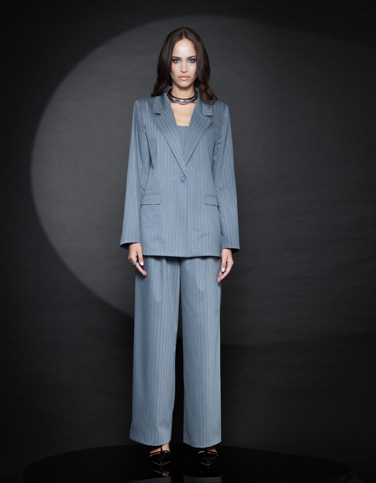 Foreveryoung Scarlett blazer silver