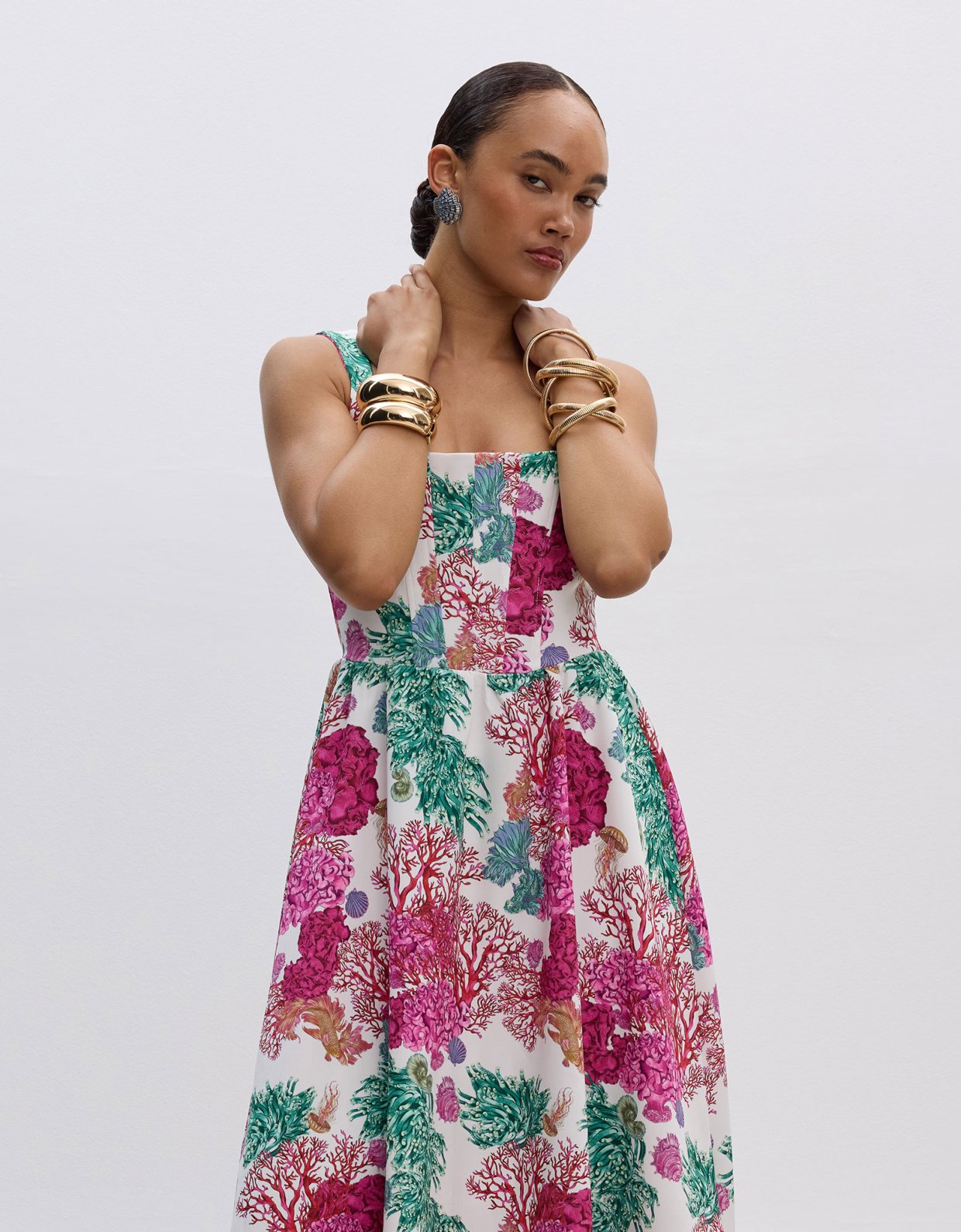 Ciel Concept Seashell midi dress