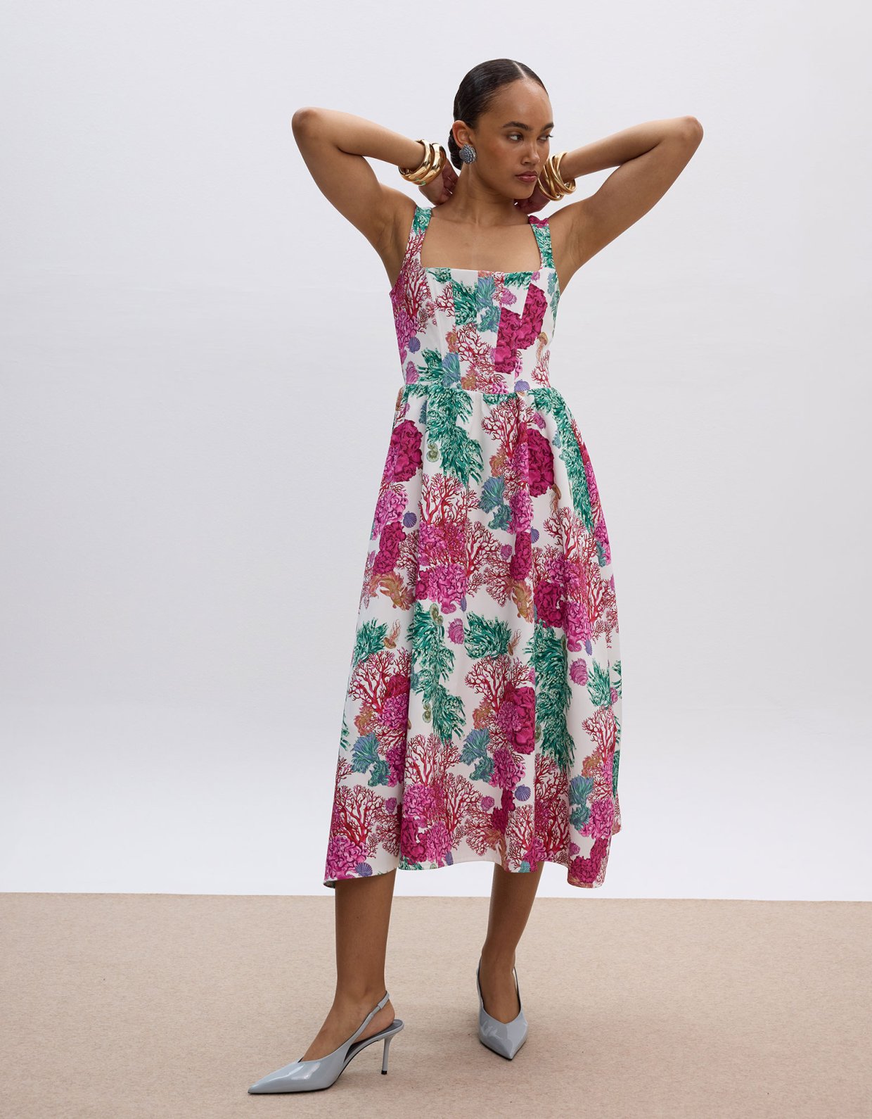 Ciel Concept Seashell midi dress