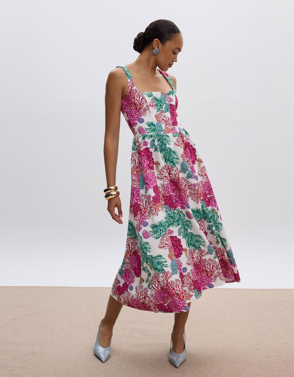 Ciel Concept Seashell midi dress