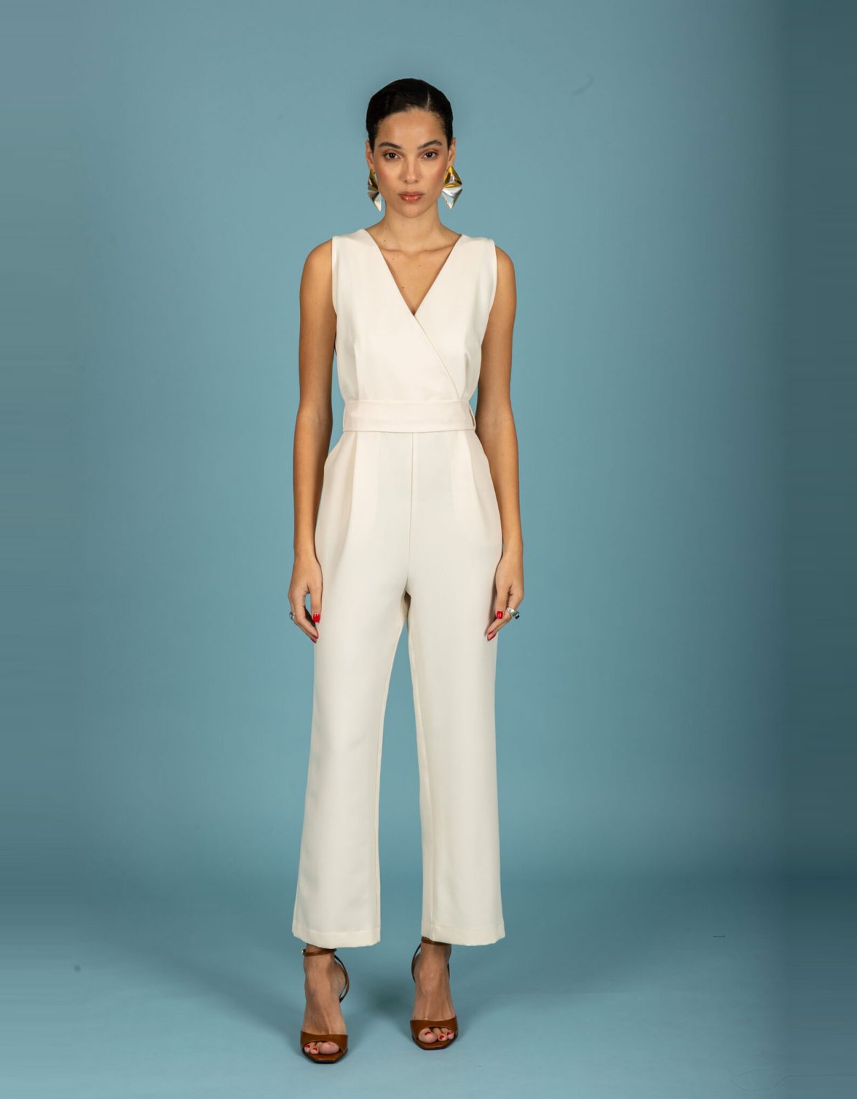 Chaton Sergio jumpsuit vanilla