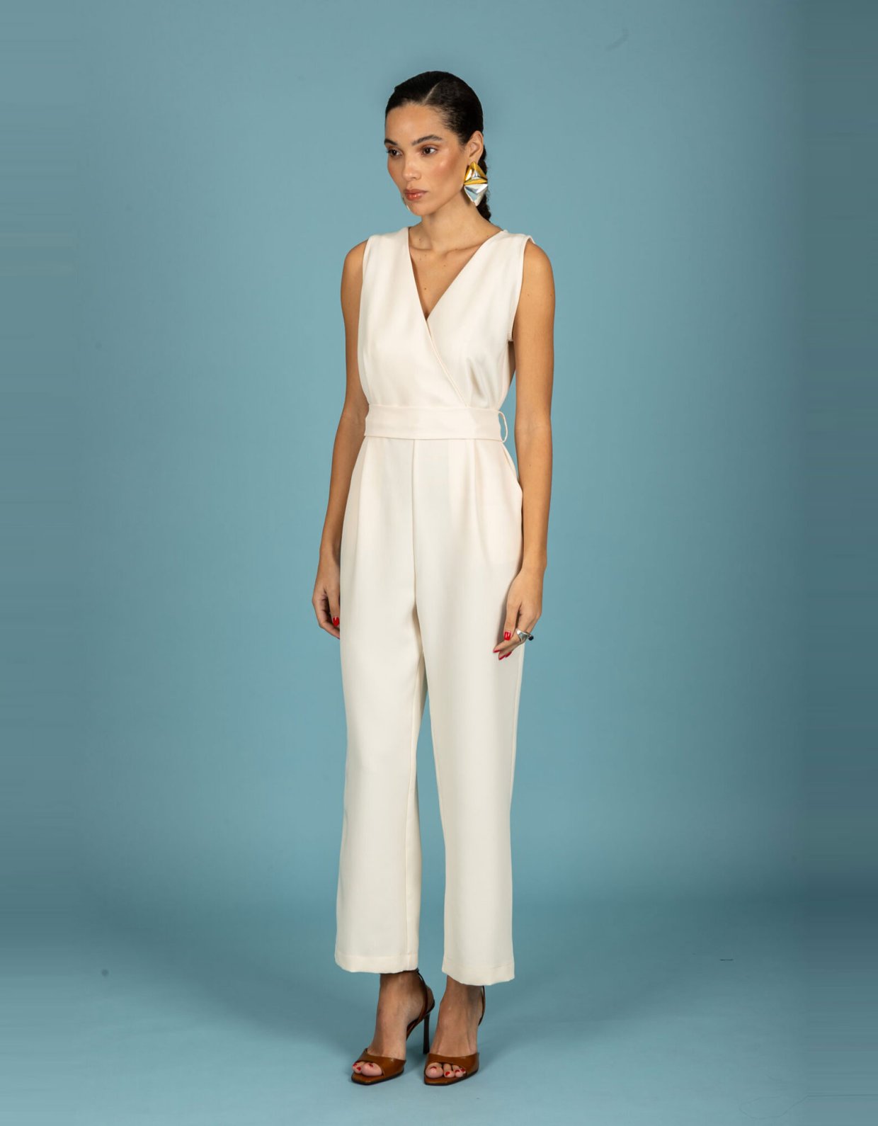 Chaton Sergio jumpsuit vanilla