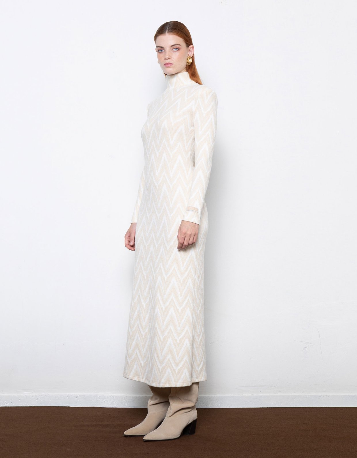 Mallory the label Shiloh beige dress