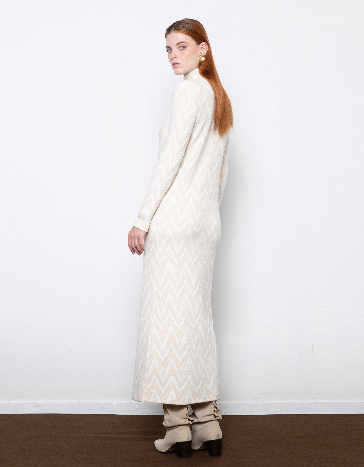 Mallory the label Shiloh beige dress