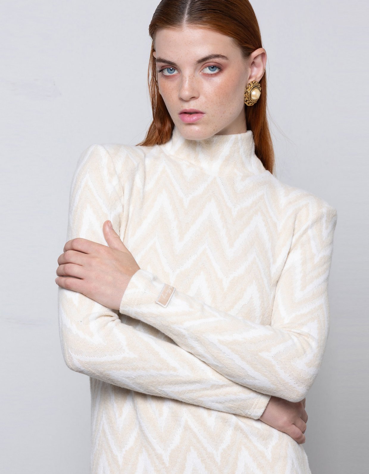 Mallory the label Shiloh beige dress