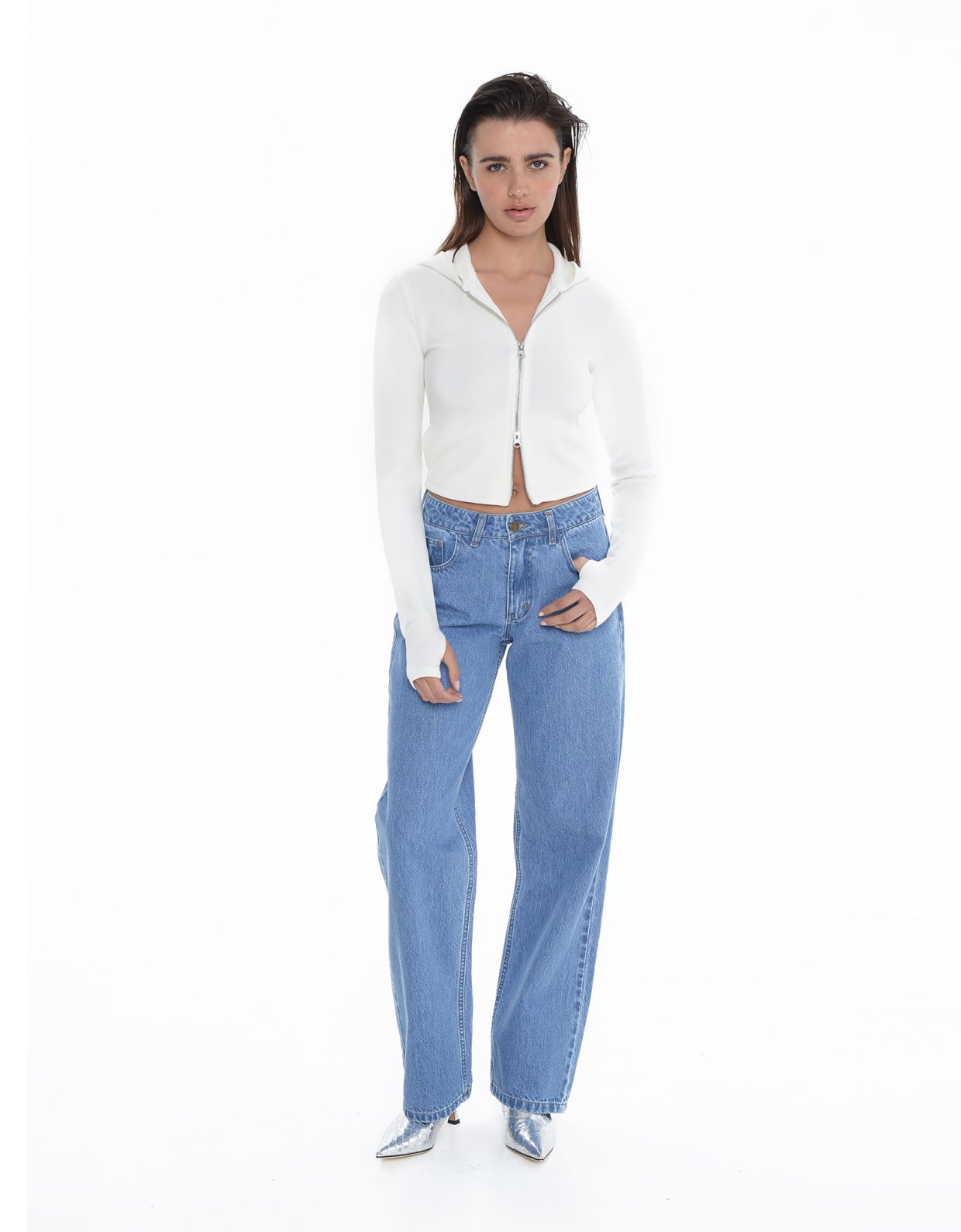 Sac Jeans Sienna denim pants mid blue