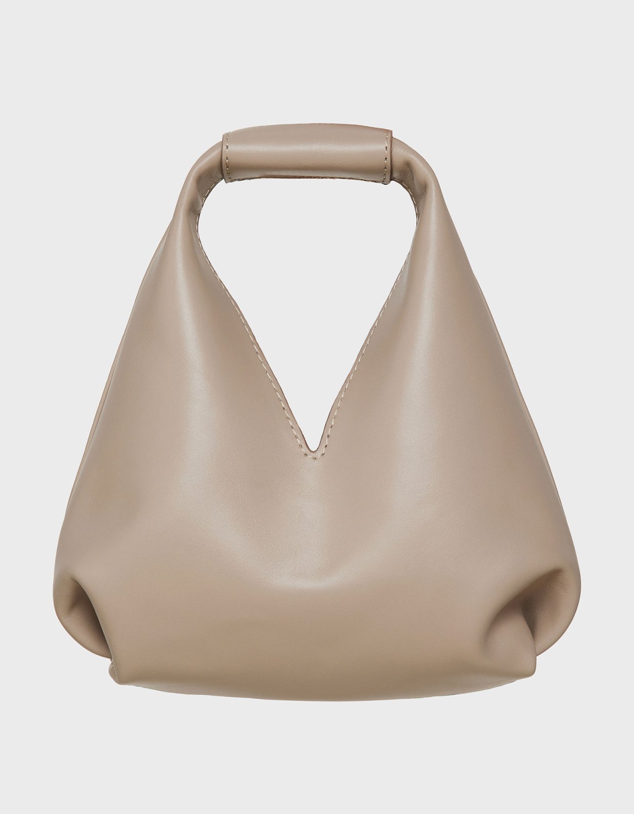 Nadia Rapti Sienna leather bag greige