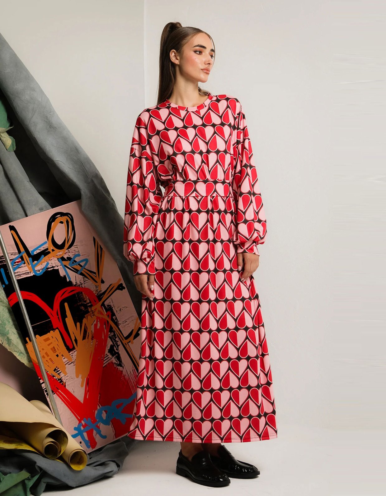 Bee Me Solene dress hearts