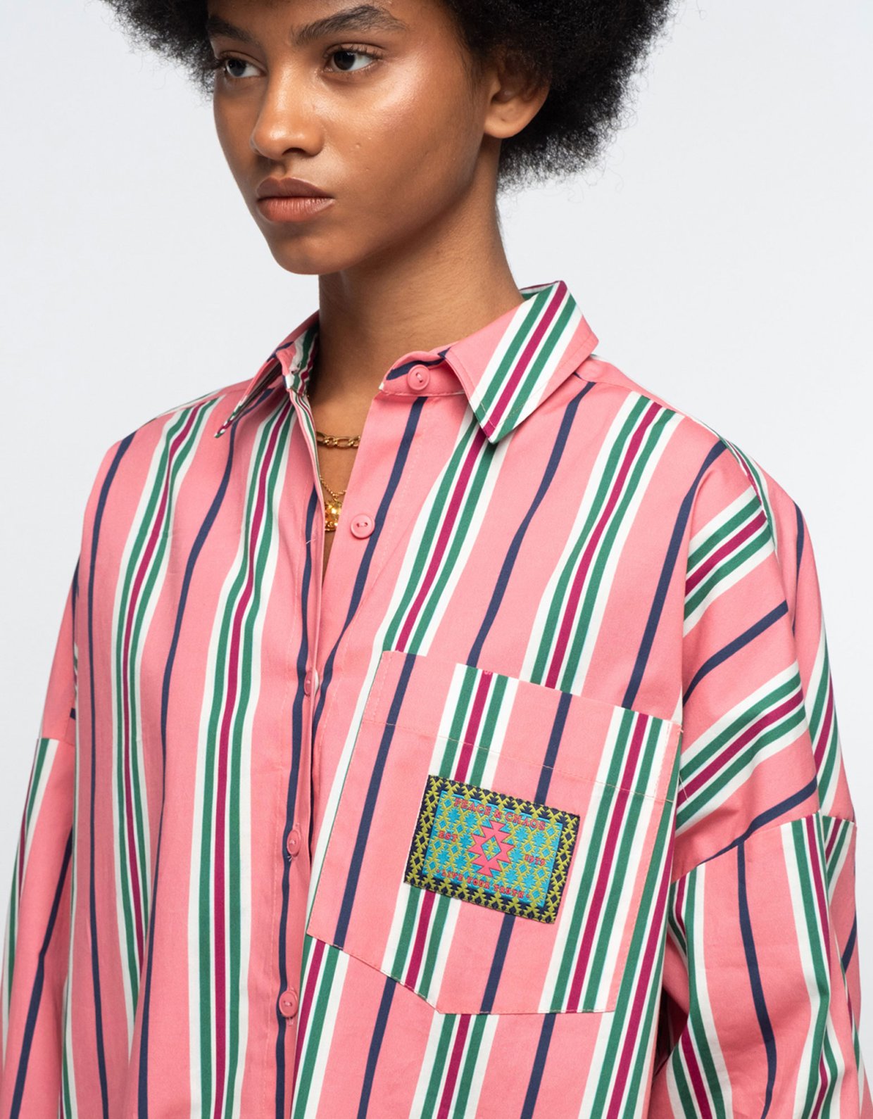 Peace and Chaos Sonata shirt bubblegum pink