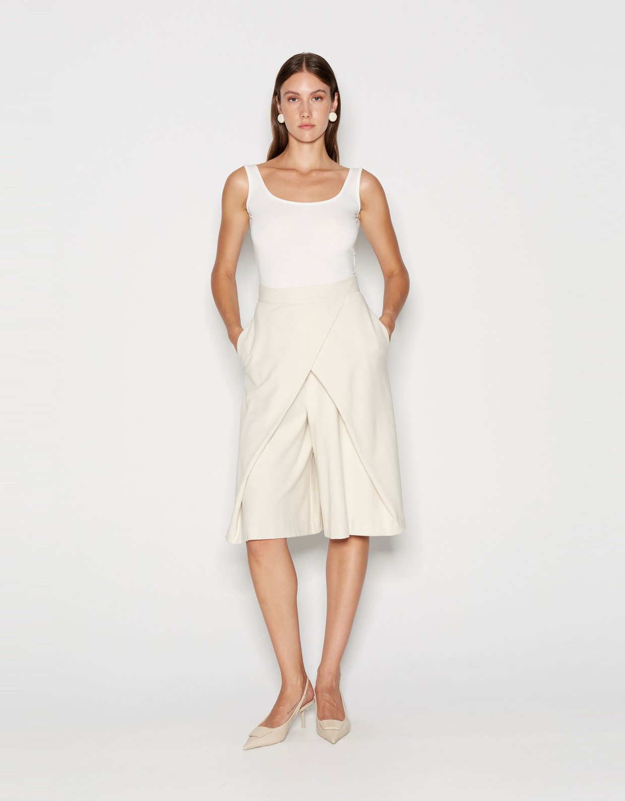 Nadia Rapti Soundtrack culottes ecru