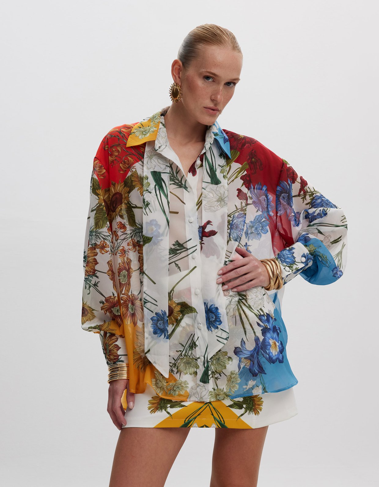 Ciel Concept Spring blossom  shirt