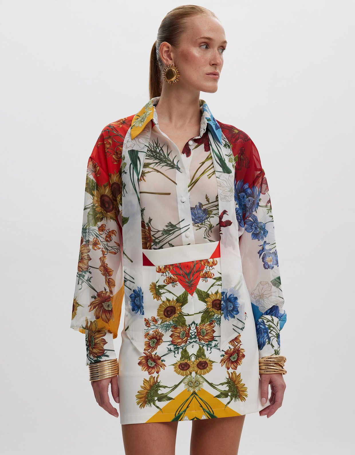 Ciel Concept Spring blossom  shirt