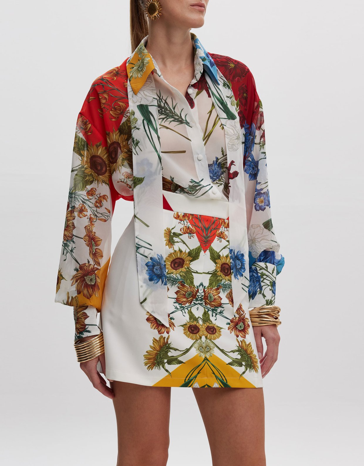 Ciel Concept Spring blossom  shirt
