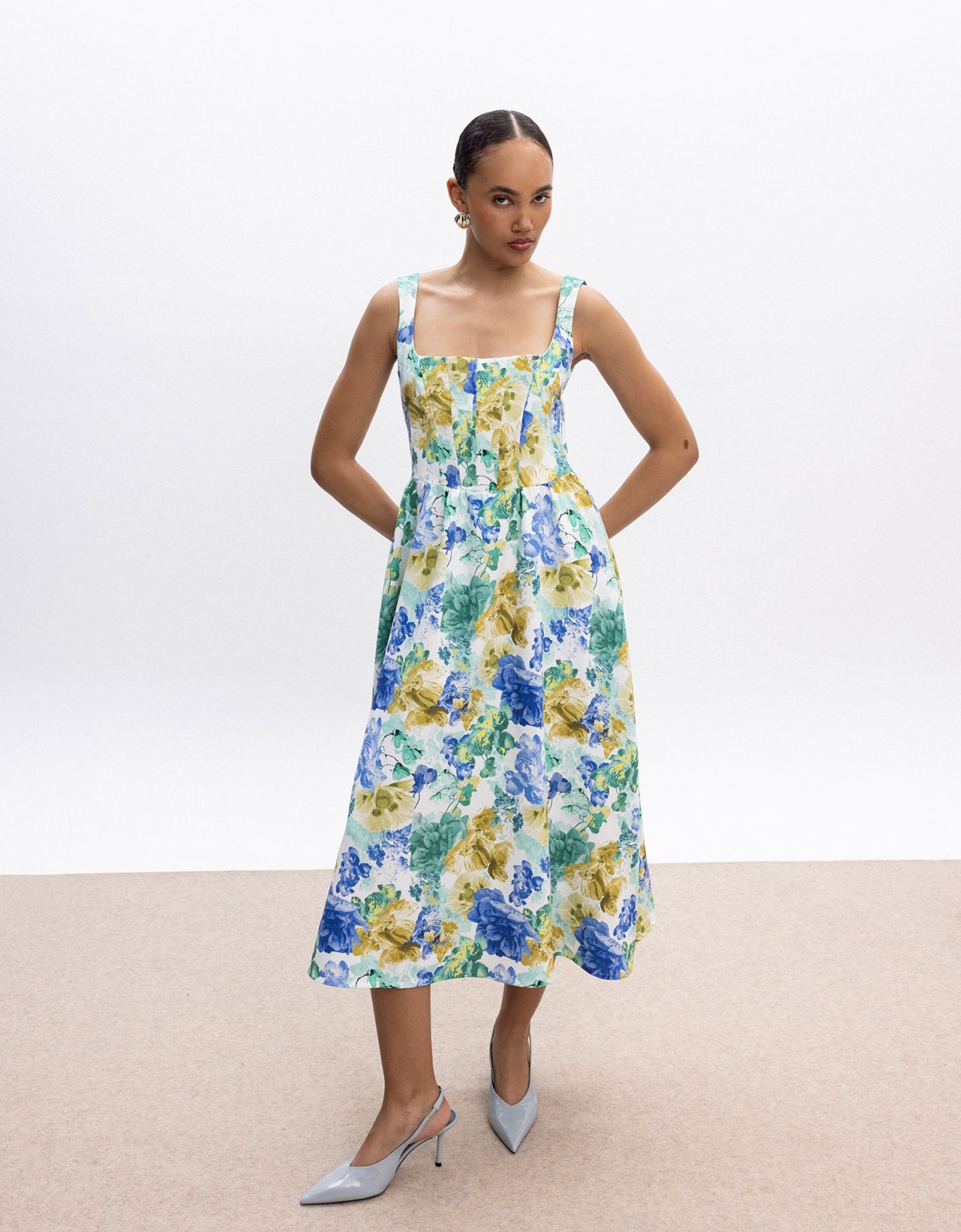 Ciel Concept Stephania midi dress