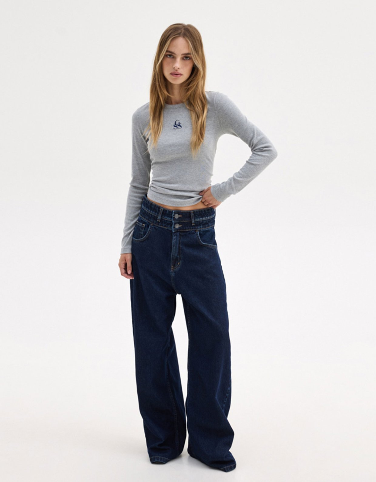 Sunset go Stevie SSG top grey