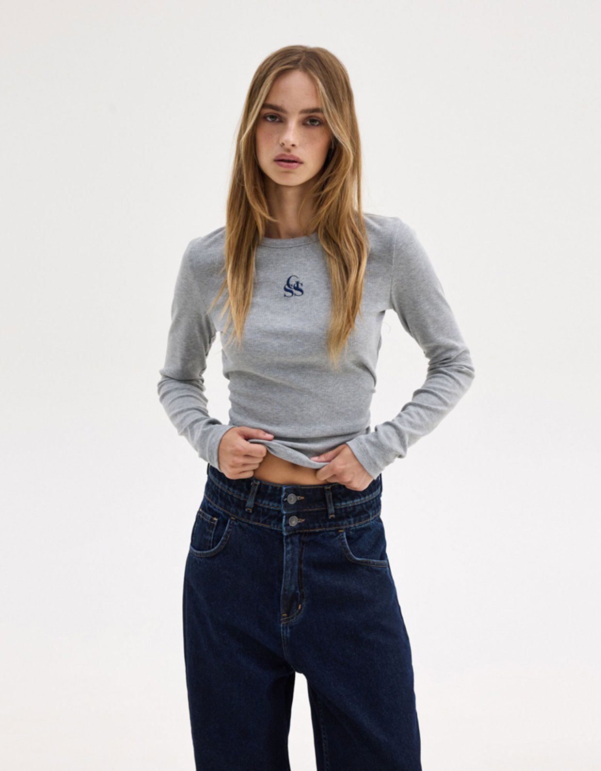 Sunset go Stevie SSG top grey