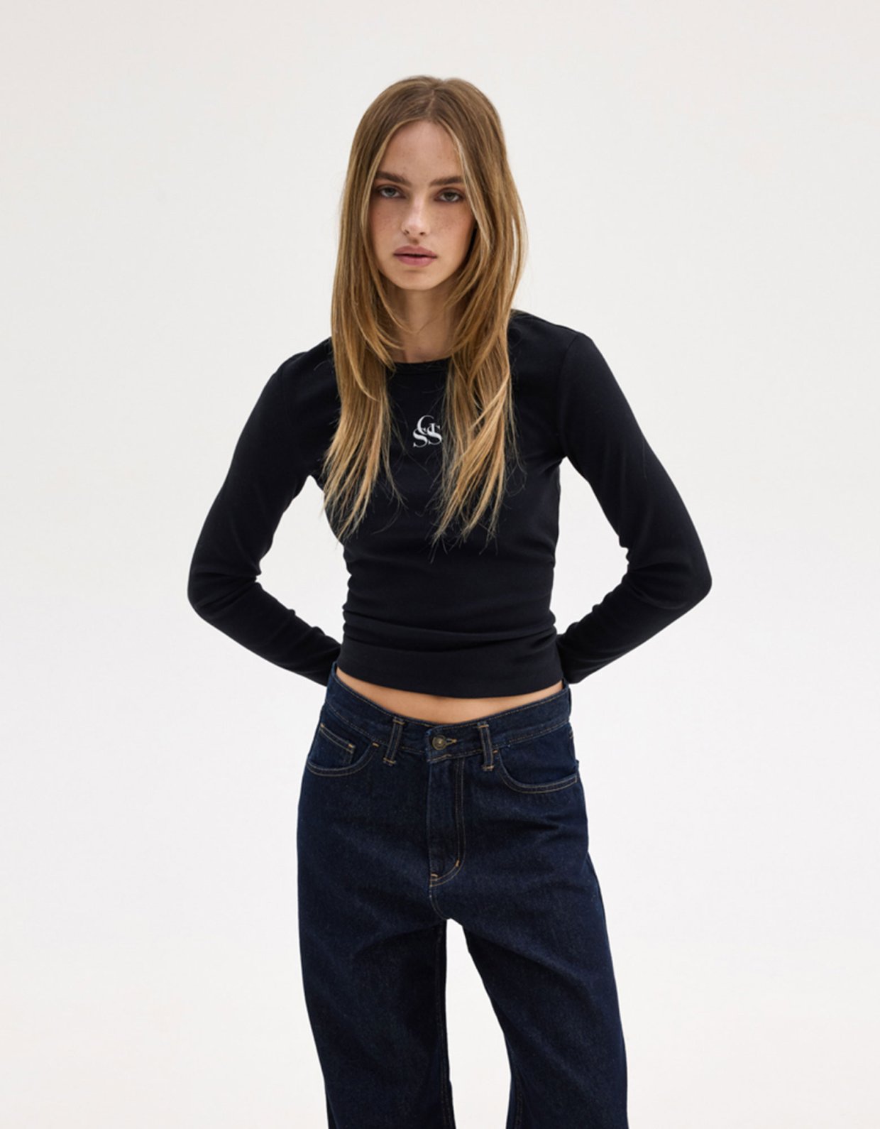 Sunset go Stevie SSG top black
