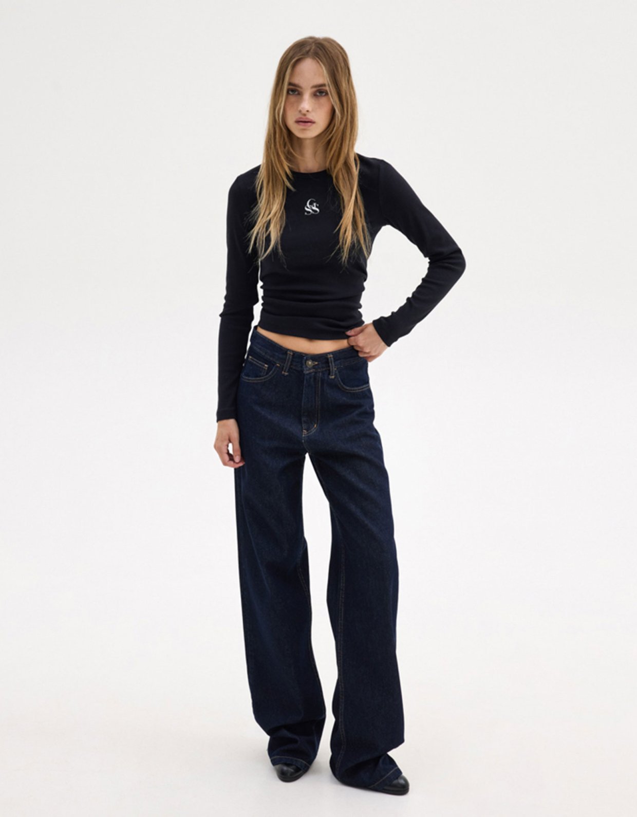 Sunset go Stevie SSG top black