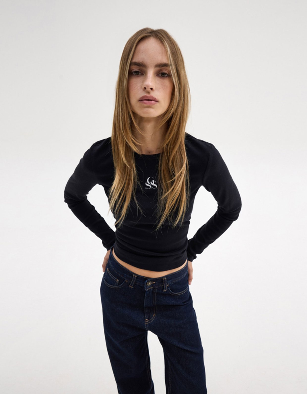 Sunset go Stevie SSG top black
