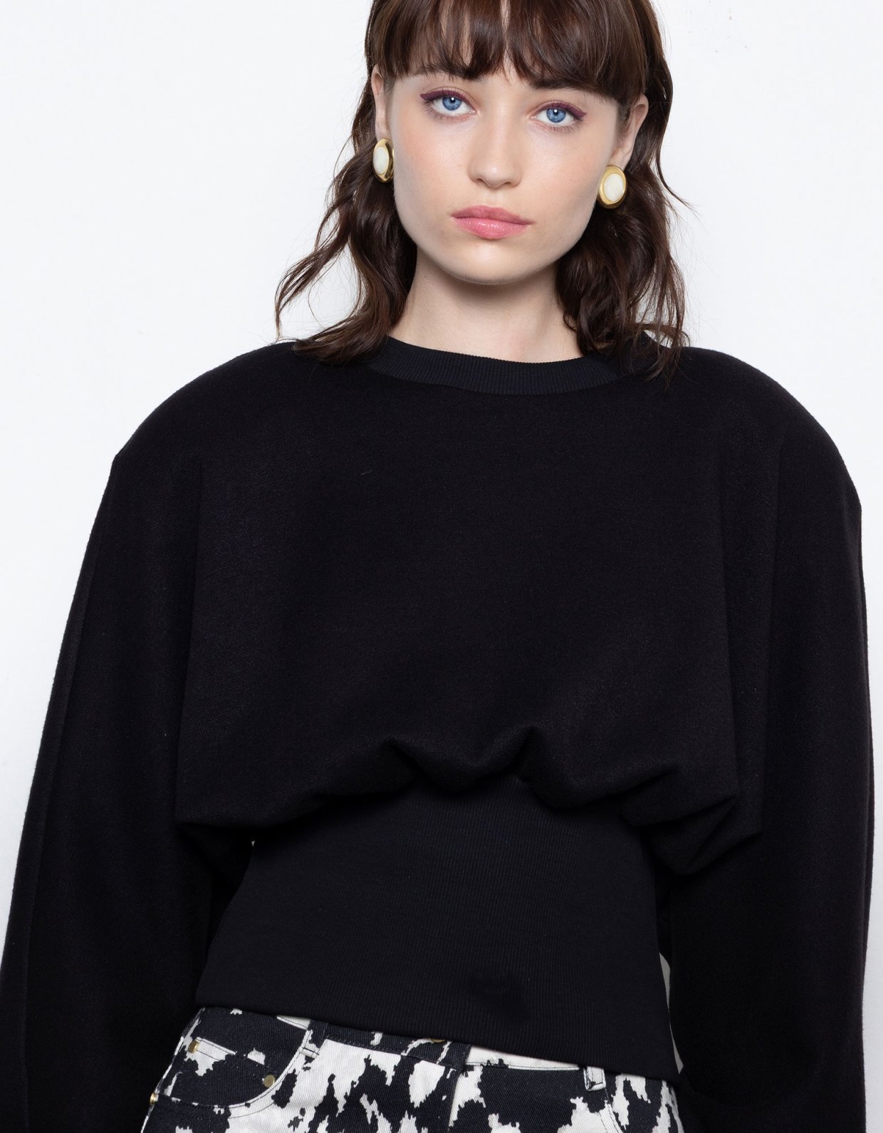 Mallory the label Stormie black top