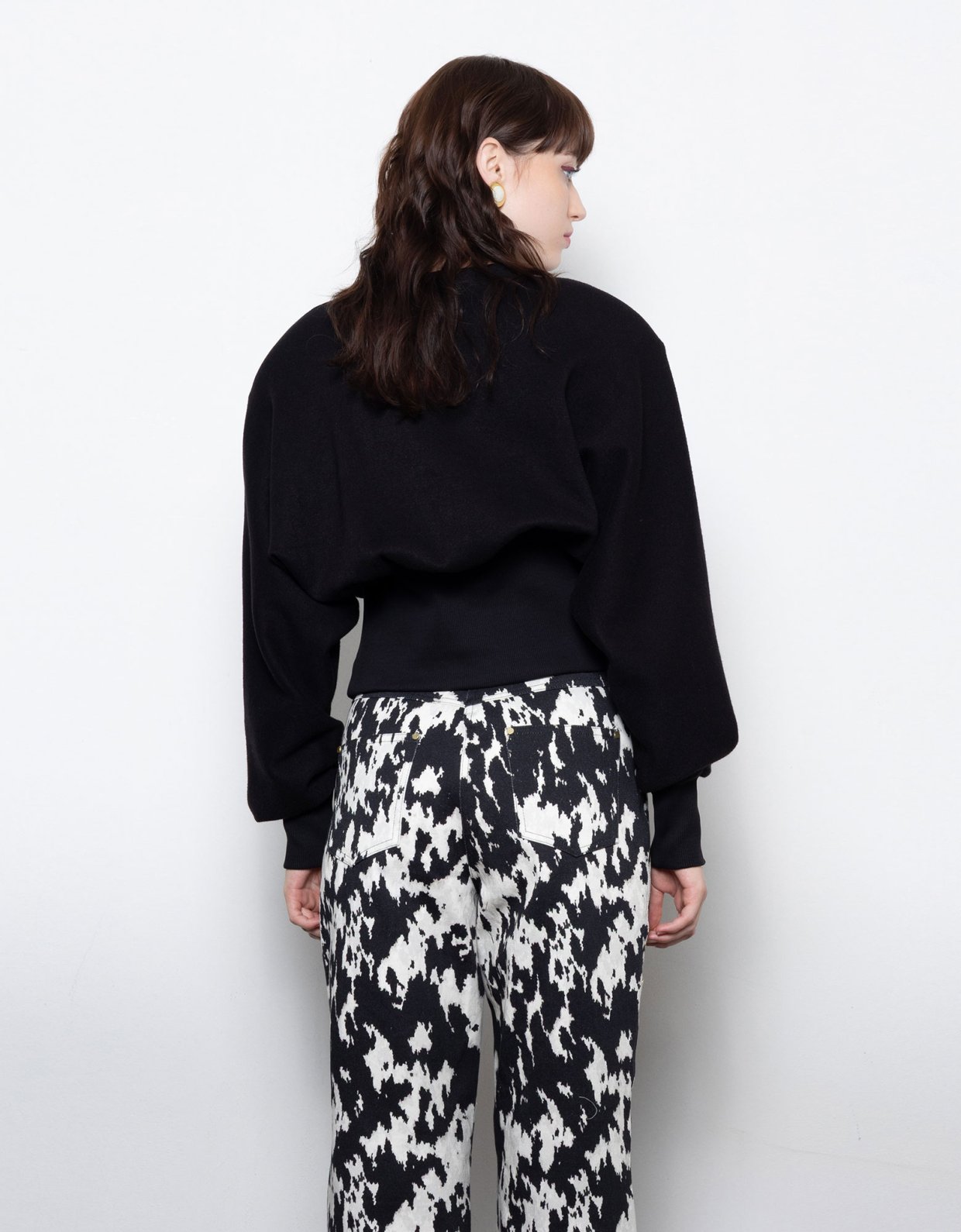 Mallory the label Stormie black top