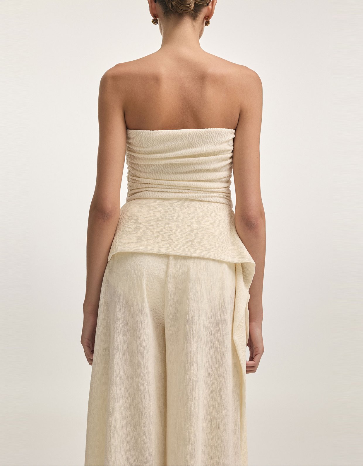 Nadia Rapti Subway trousers ecru