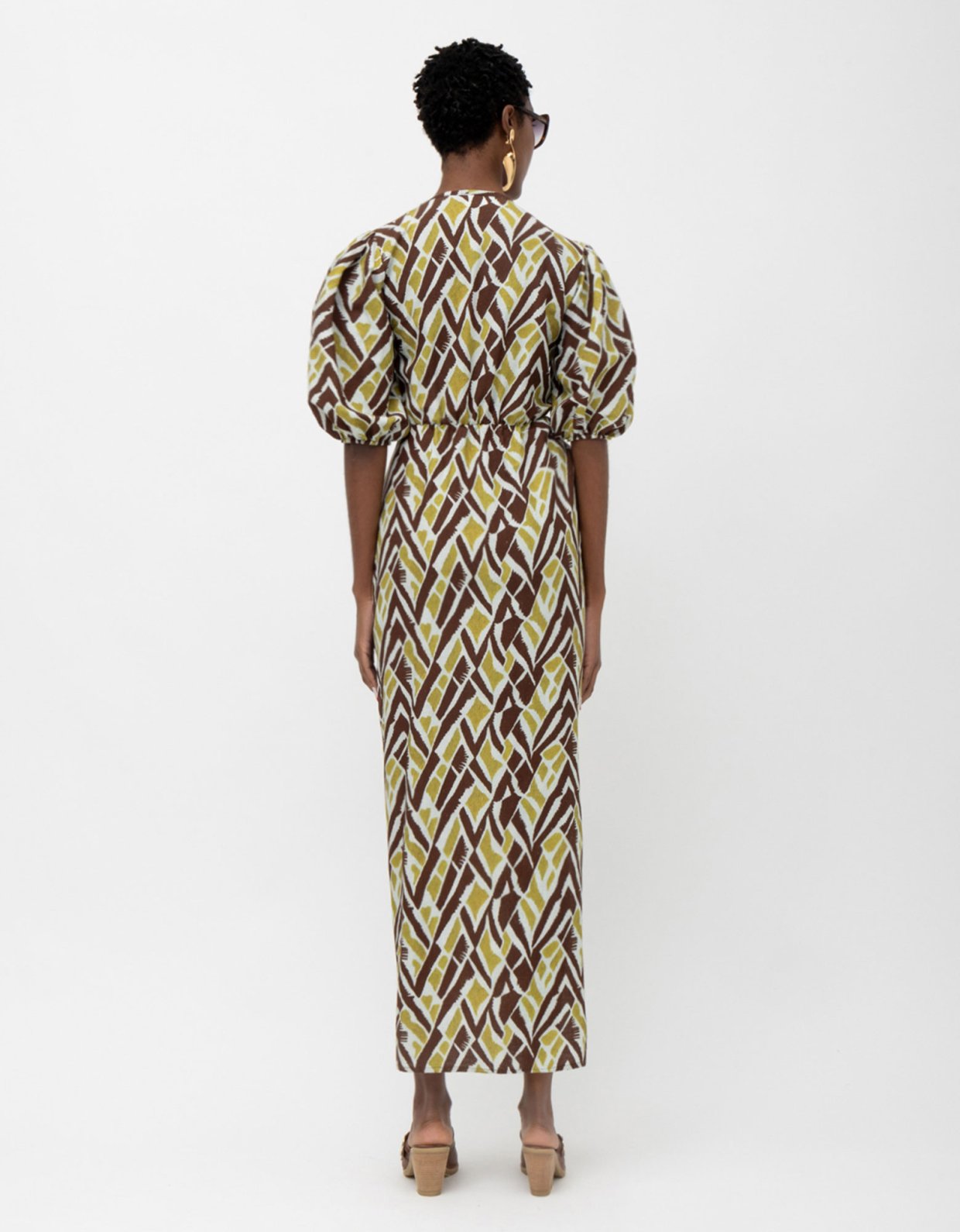 Mallory the label Suez dress ethnic print