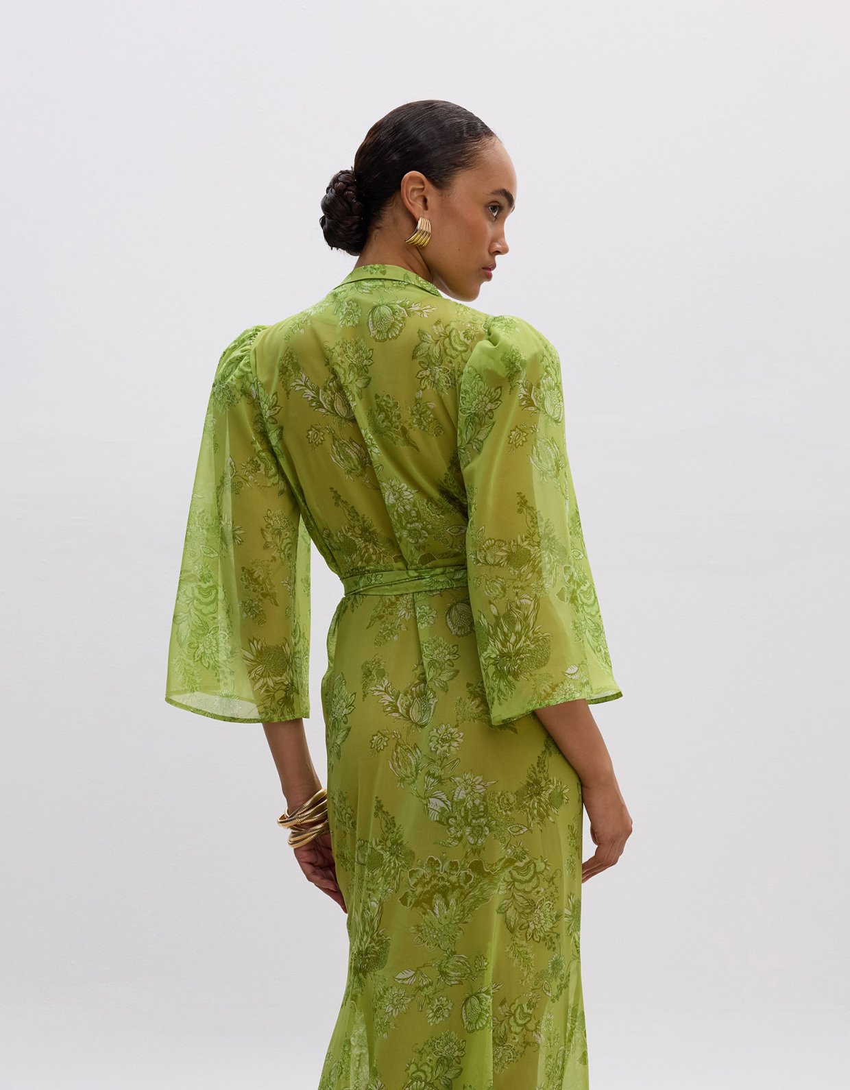 Ciel Concept Sunny lime kimono