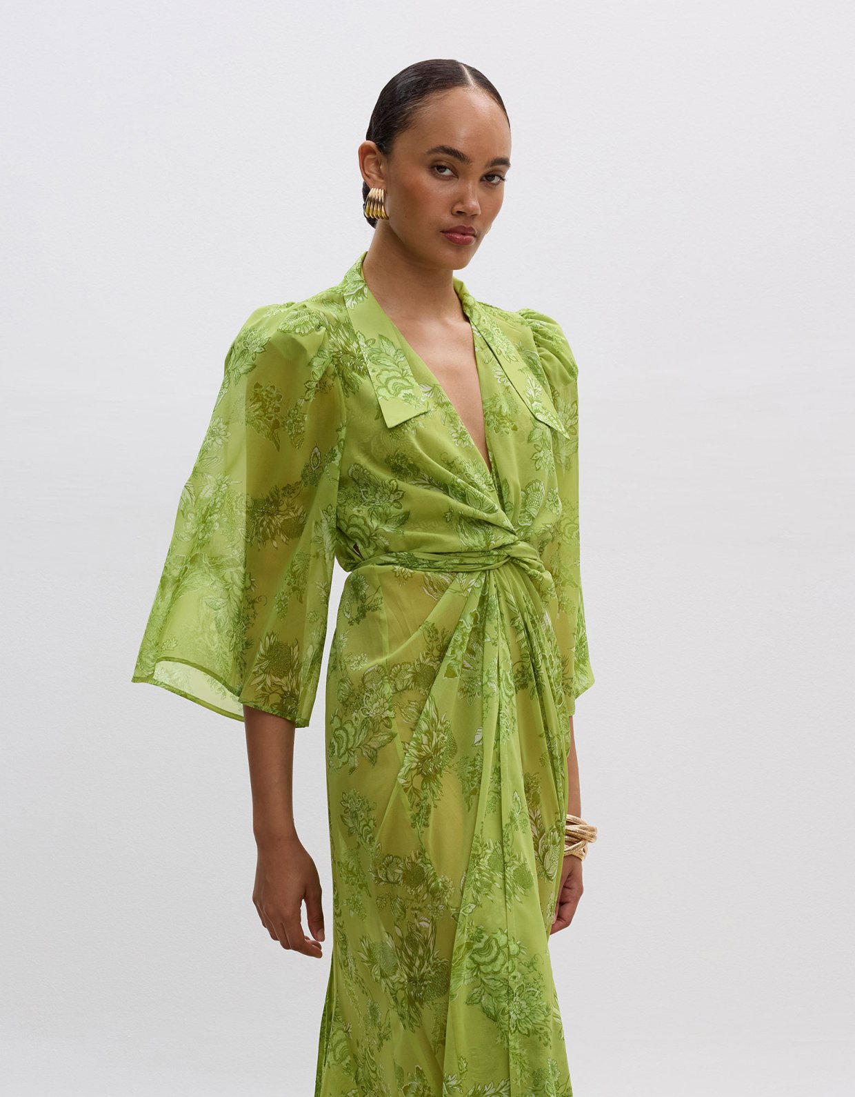Ciel Concept Sunny lime kimono