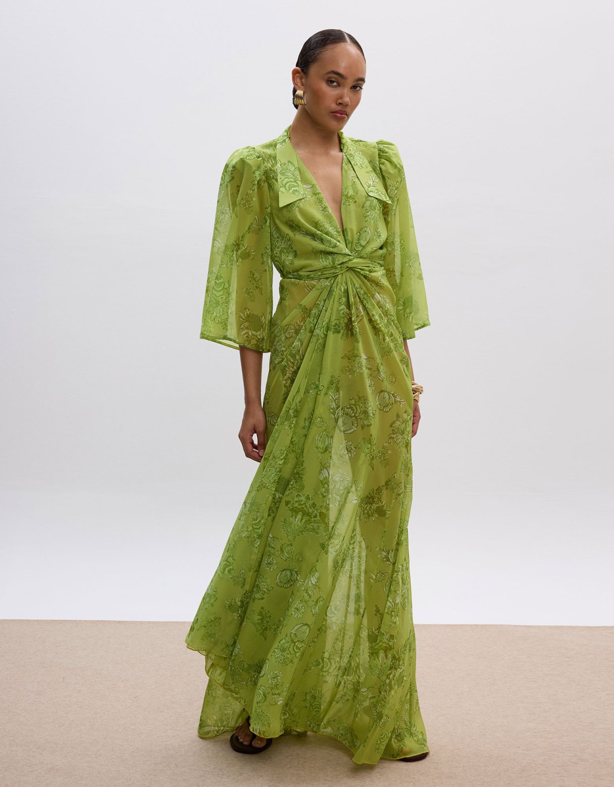 Ciel Concept Sunny lime kimono