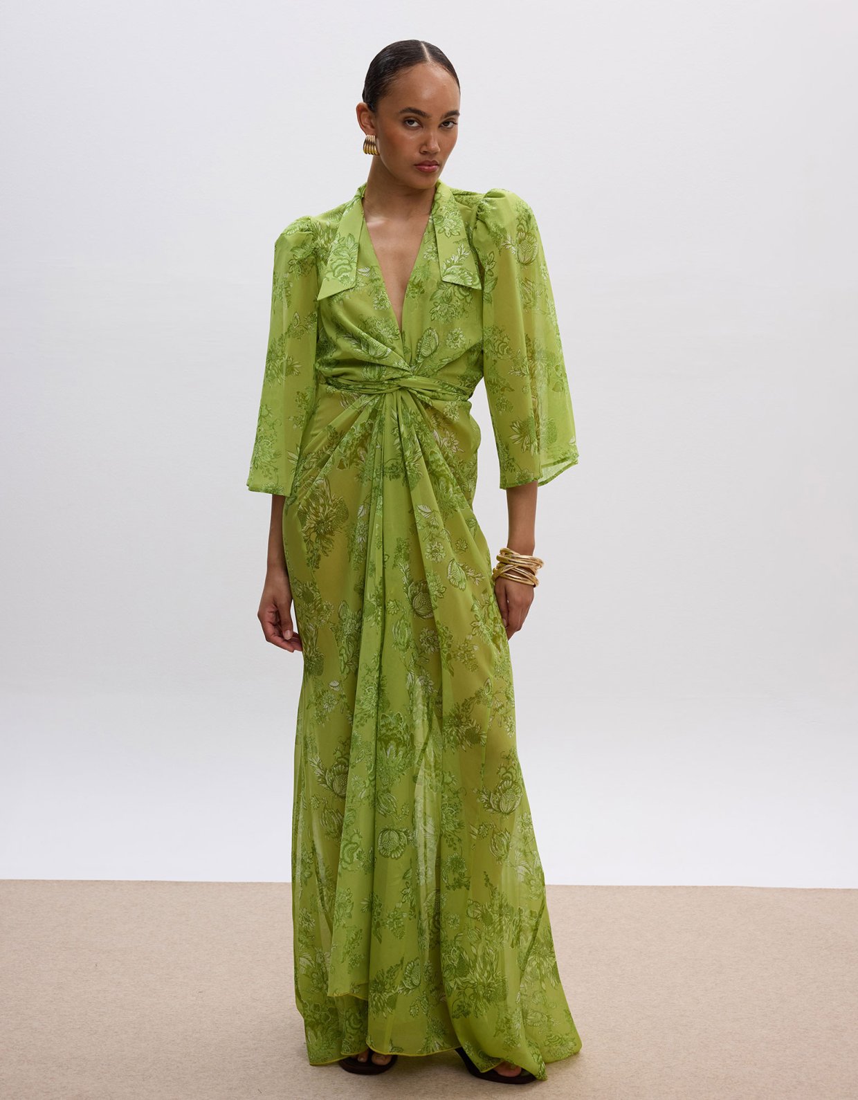 Ciel Concept Sunny lime kimono