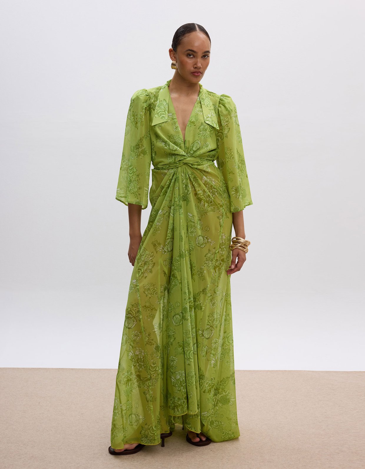 Ciel Concept Sunny lime kimono