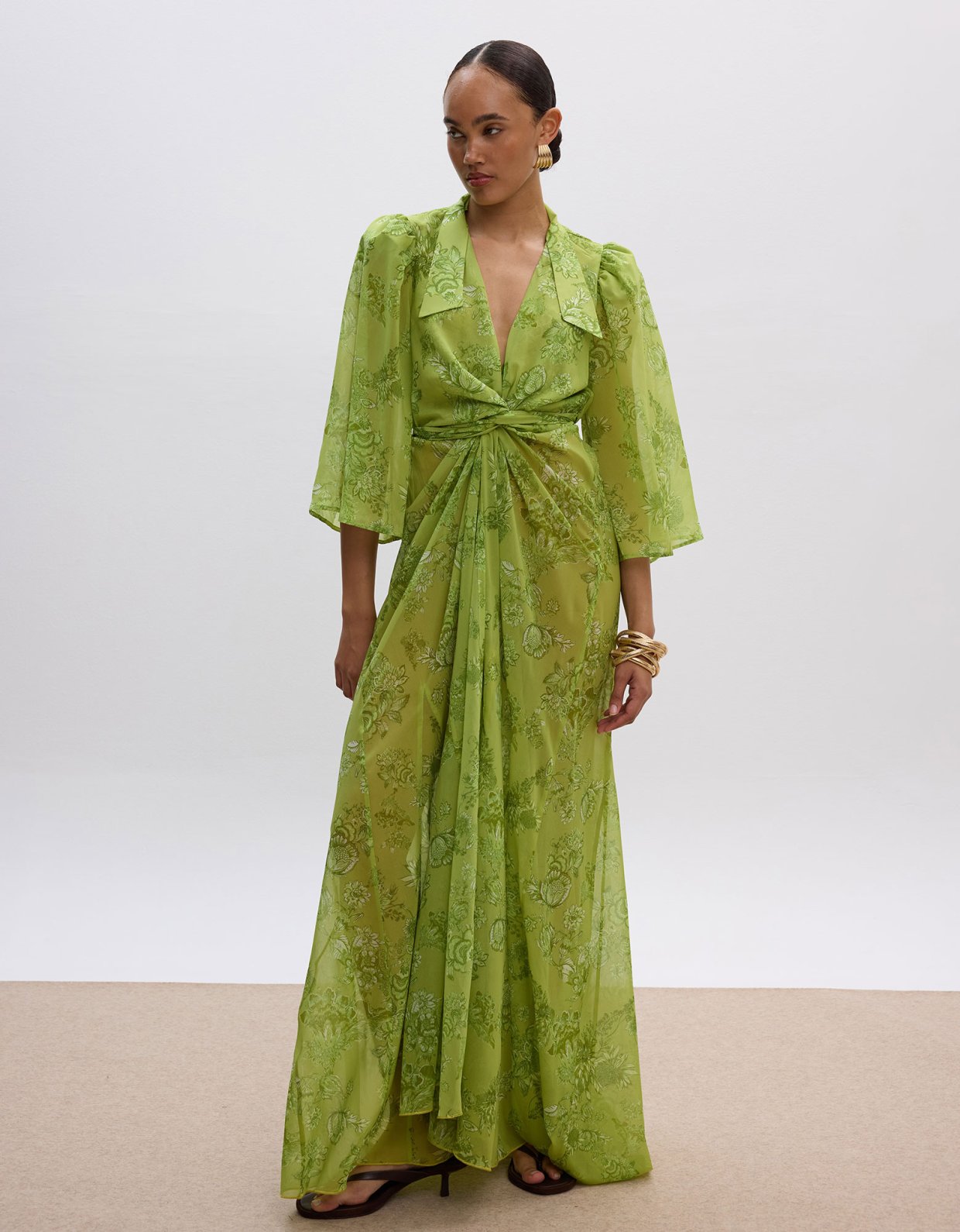 Ciel Concept Sunny lime kimono