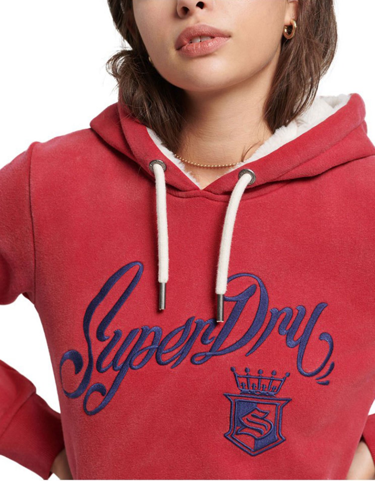 Superdry Vintage pride & craft hood red
