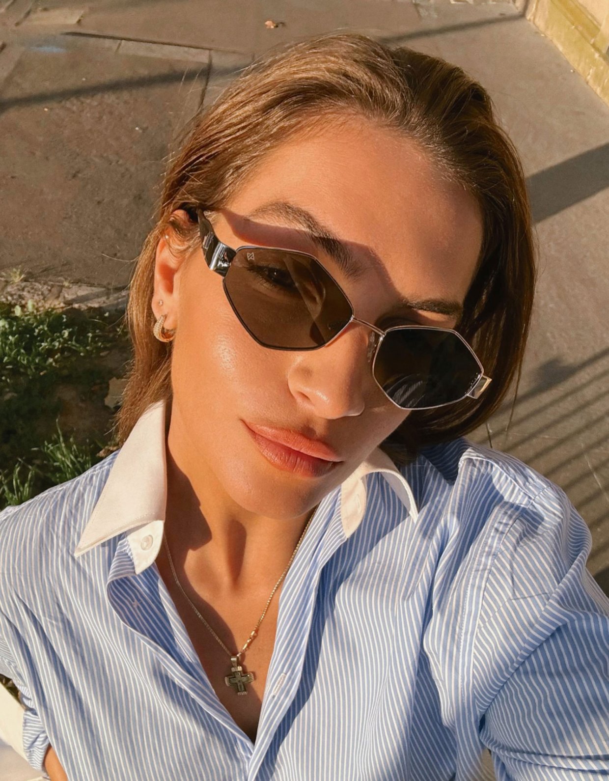 AV Sunglasses Susan gold sunglasses