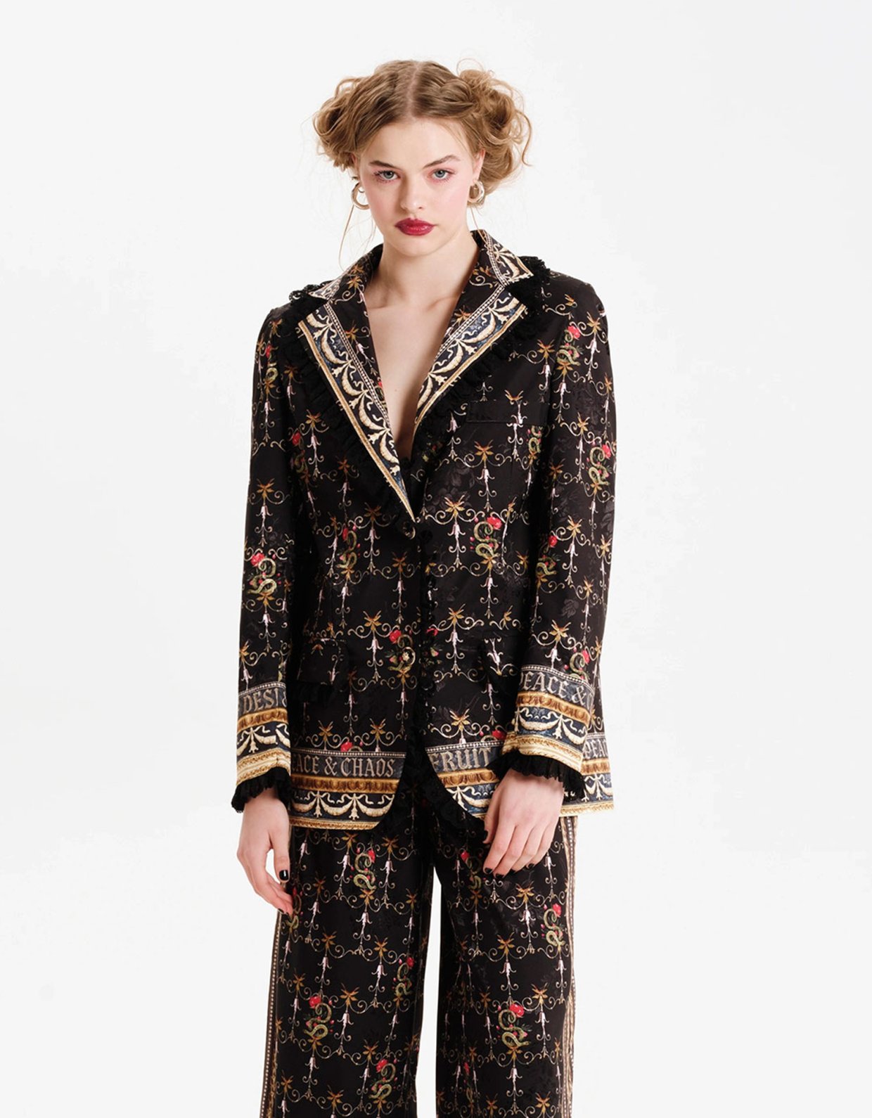 Peace and Chaos Temptation blazer