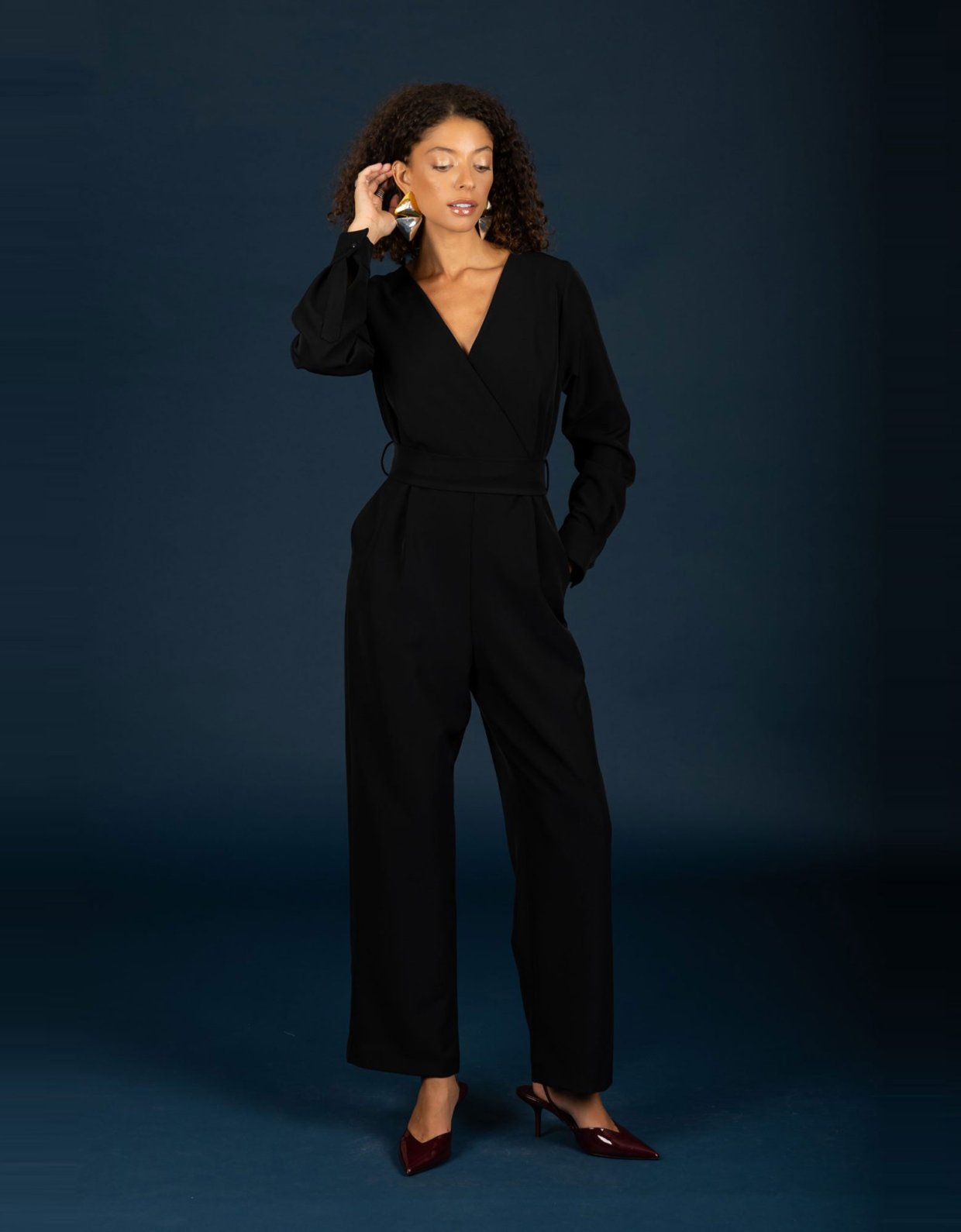 Chaton Terrie jumpsuit black