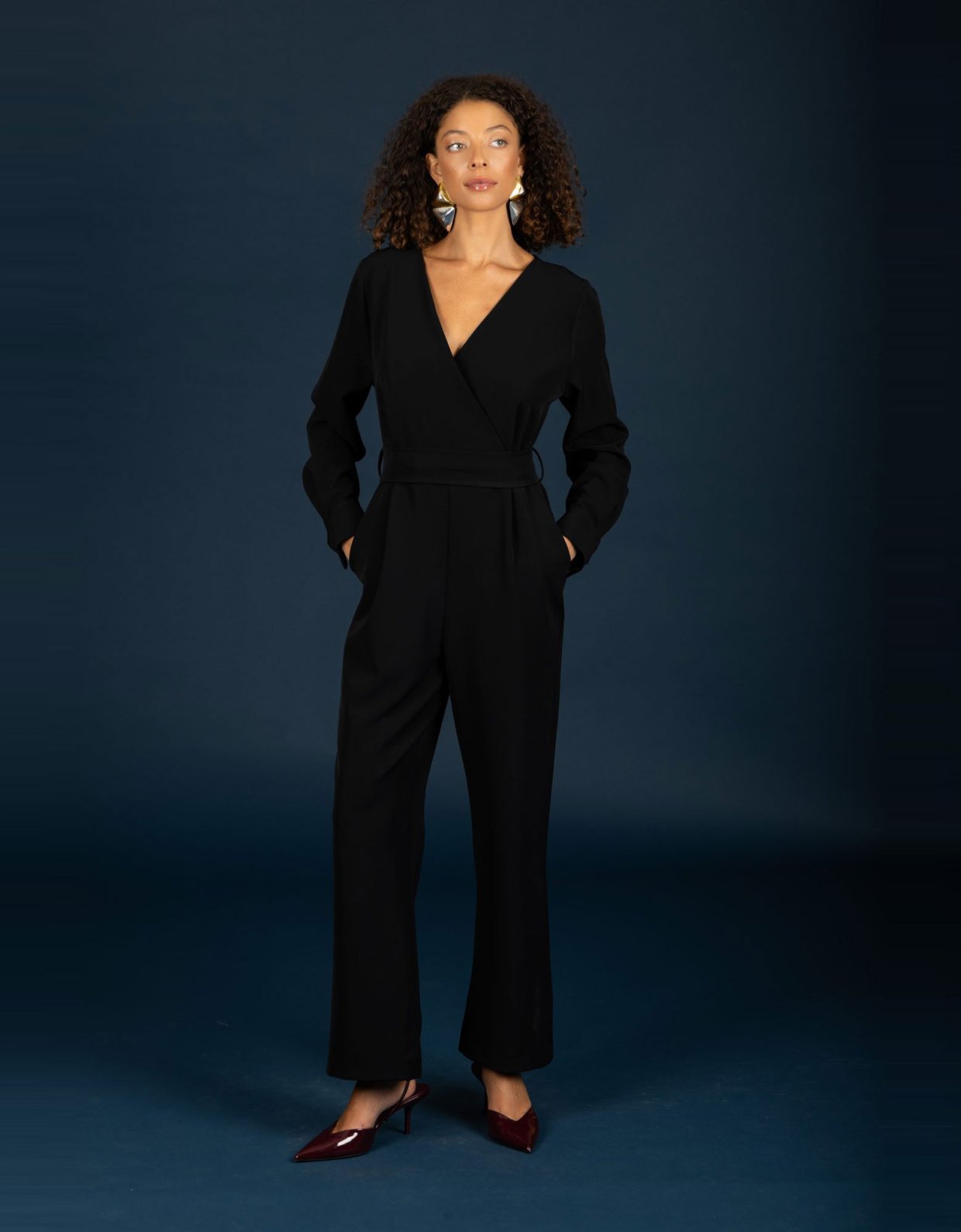 Chaton Terrie jumpsuit black