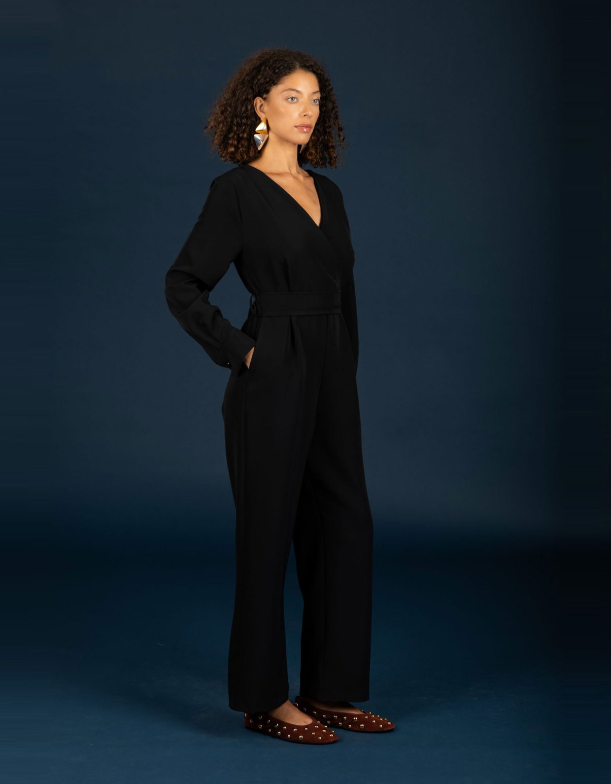 Chaton Terrie jumpsuit black