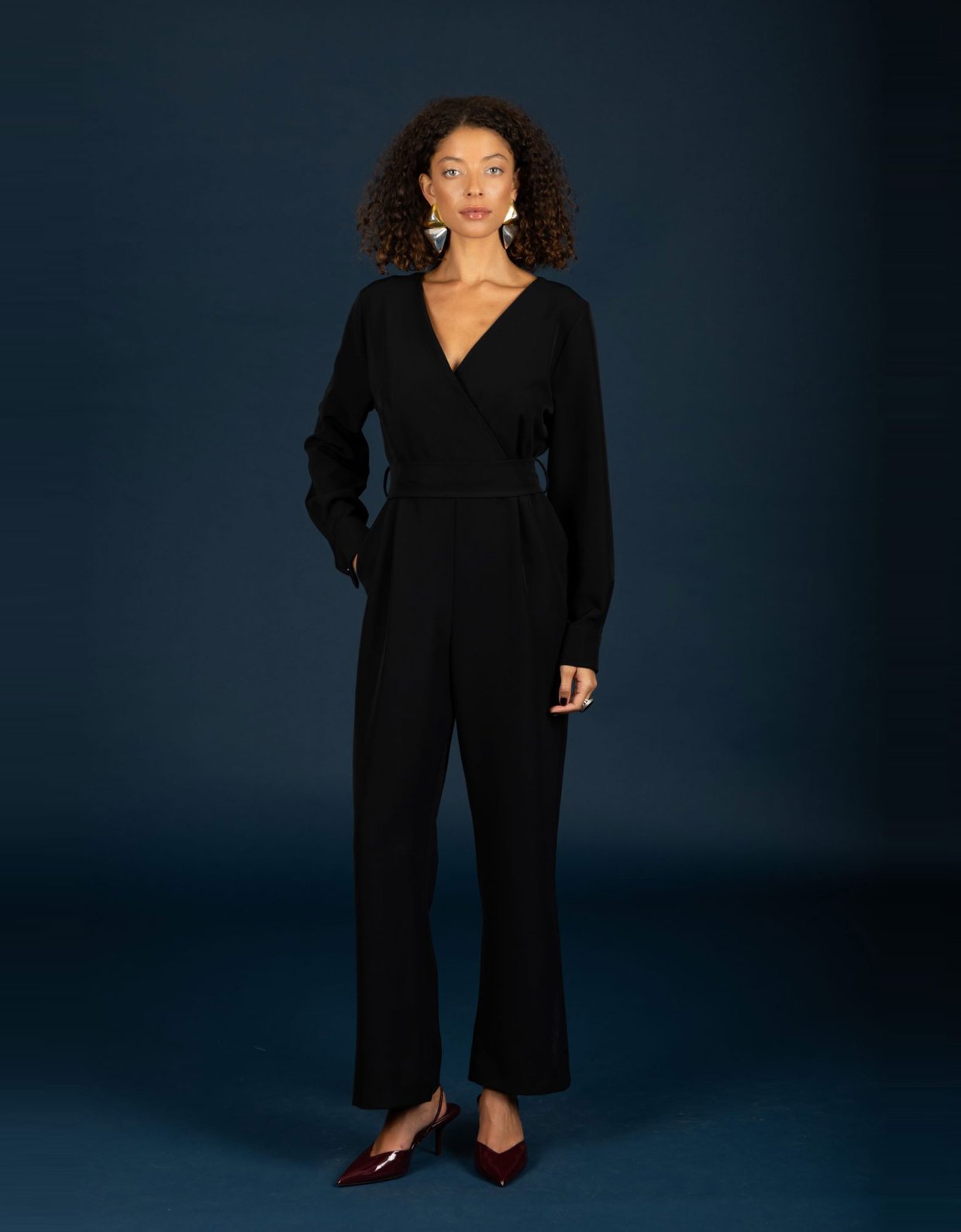 Chaton Terrie jumpsuit black