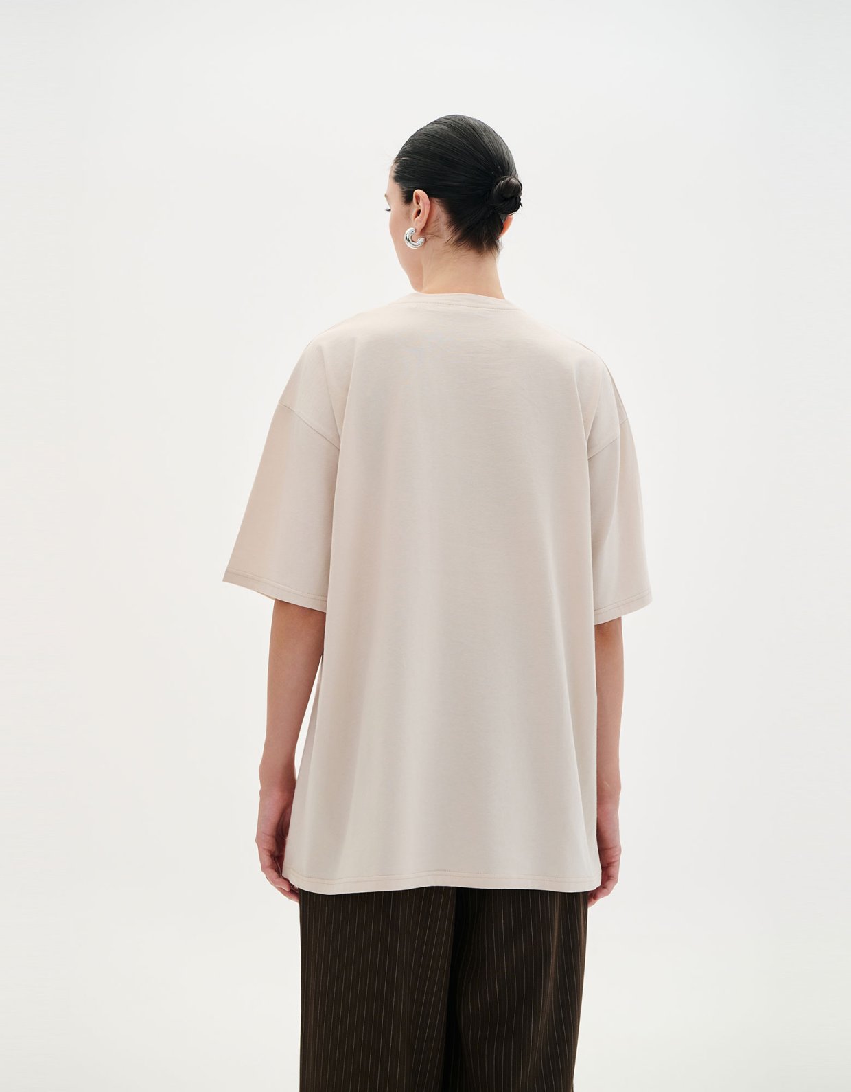 Combos Knitwear The future is ours t-shirt ecru
