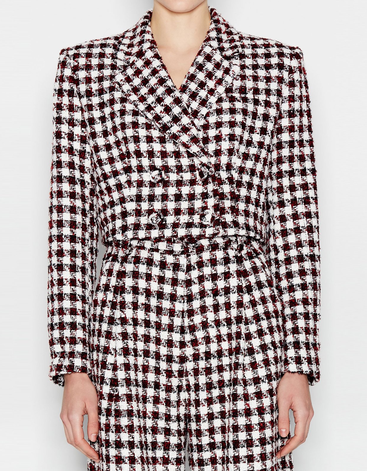 Nadia Rapti Thetrical heart blazer