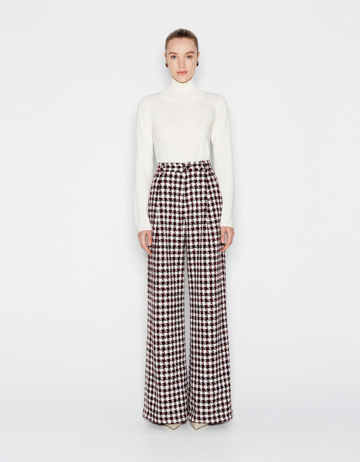 Nadia Rapti Thetrical heart trousers