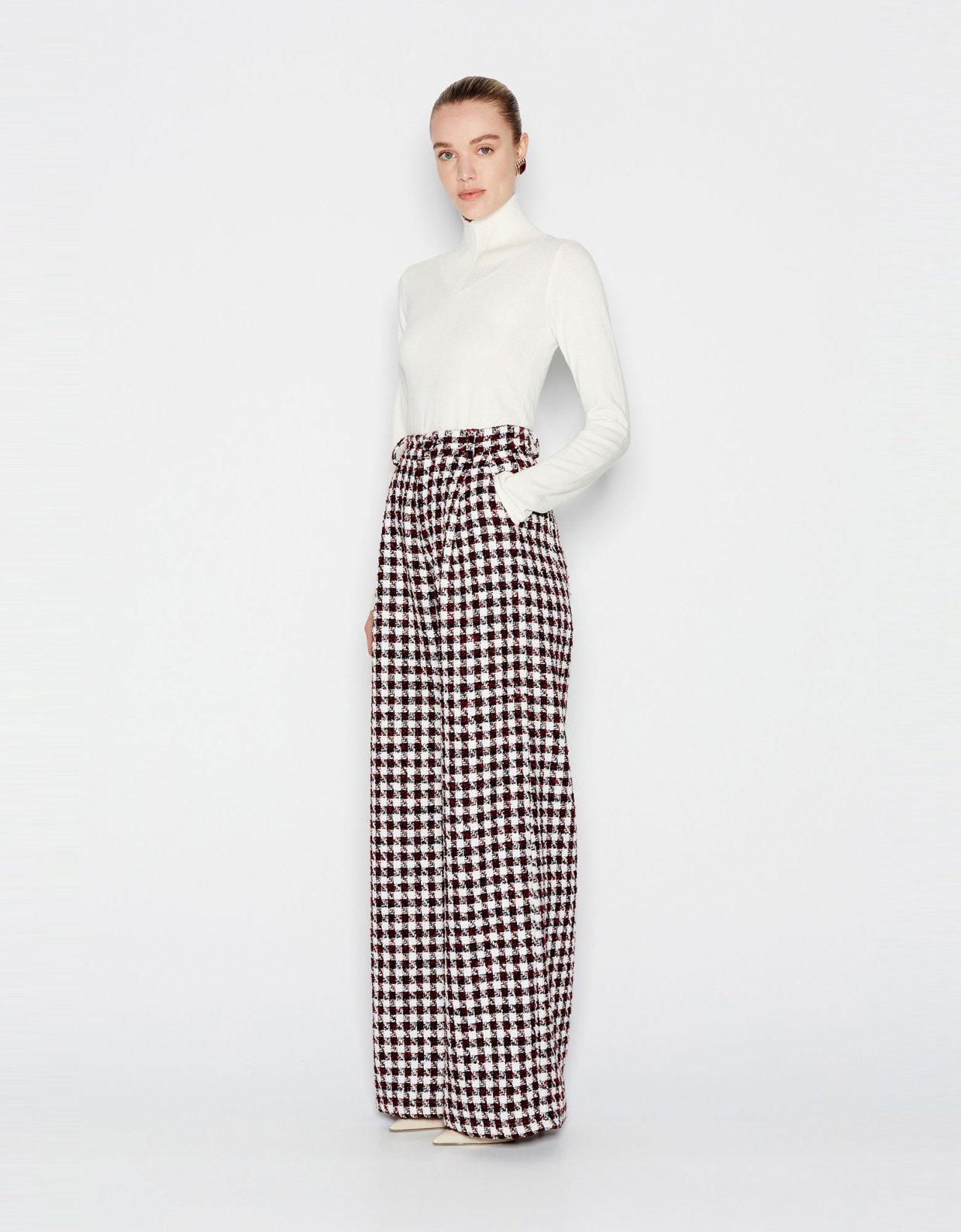 Nadia Rapti Thetrical heart trousers