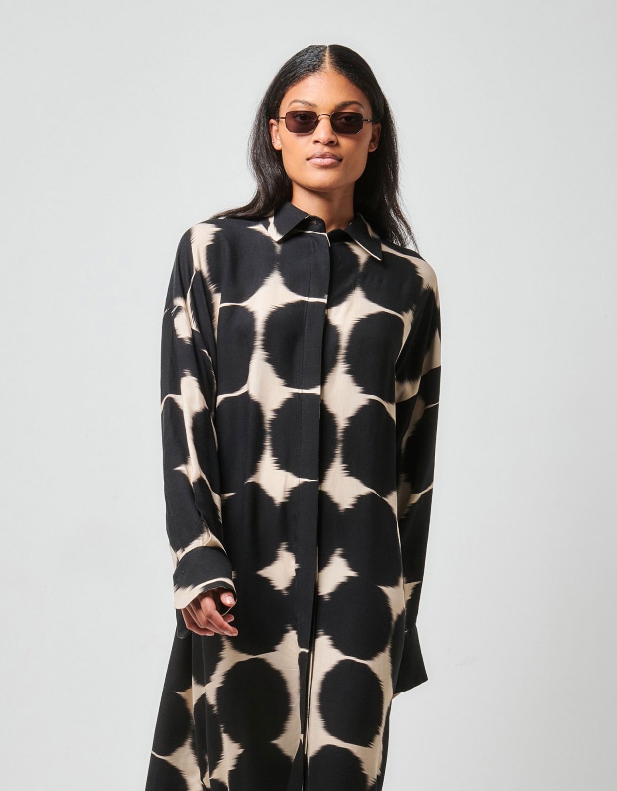 Dorina Savva Alaya shirt dress