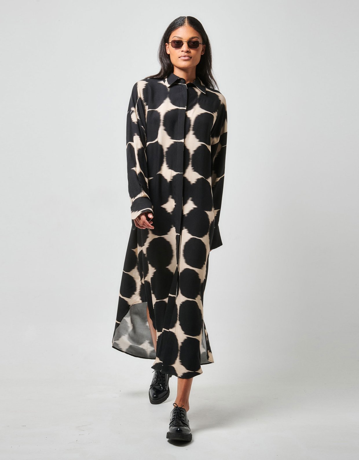 Dorina Savva Alaya shirt dress